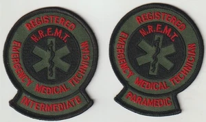 N.R.E.M.T. Patch intermedie e paramediche spedite dall'Australia - Foto 1 di 1