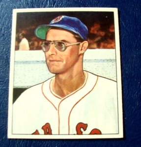 1950 Bowman #153 WALT MASTERSON ex/mt + BOSTON RED SOX no creases - Picture 1 of 3