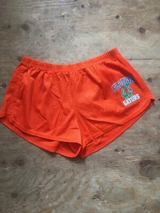 Soffe Womens Florida Gators Orange Mesh Short RUNNING SHORTS Ladies XL Cute - Picture 1 of 10