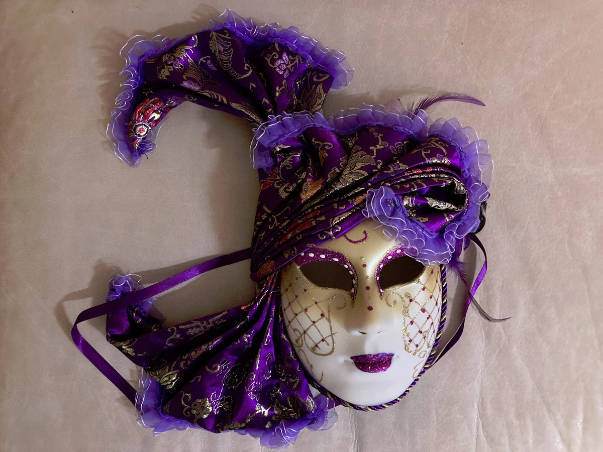 Sucrain Maskerade-Maske Für Damen – Schwarzes Blumen-Design, 19x16 Cm, Mit Verstellbaren Bändern