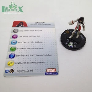 Heroclix Gigante Talla X-Men Set Karima #105 Edición Limitada Figura con Tarjeta! - Imagen 1 de 1