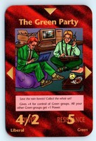 Illuminati New World Order INWO Assassins Card Game NWO Green Party Uncommon