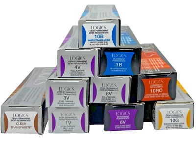 SISTEMA DE ADN COLOR MATRIX LOGICS COLOR COLOR DE CABELLO SEMIPERMANENTE 2 OZ Foto 1 de 4