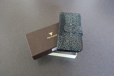 Piel Frama 黑色蜥蜴皮革保护壳 适合 Apple iPhone 13 Pro Max #108 — 第 1/4 张图片