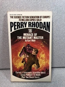 Perry Rhodan #18: Menace of the Mutant Master 1st Print Ace Paperback - Imagen 1 de 10