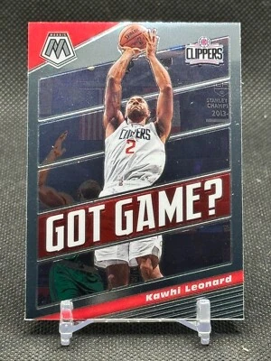 2019 20 Panini Mosaic KAWHI LEONARD Got Game? #13 - Image 1 of 2
