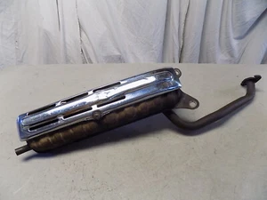 81 Yamaha LC 50 Champ Complete Original Exhaust Muffler Pipe ~FastFreeShip~ - Picture 1 of 10