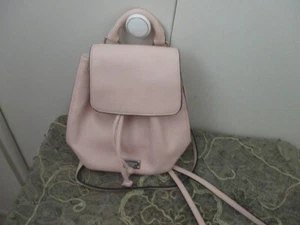 Women's Victoria's Secret Mini Backpack PINK DRAWSTRING/SNAP CLOSURE CUTE - Picture 1 of 5