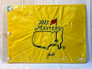 Trevor Immerlman Signed 2013 Augusta Masters Pin Flag JSA - Picture 1 of 3