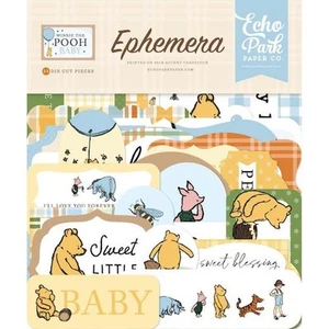 Echo Park Winnie the Pooh Baby Ephemera - Icons 33pcs - Picture 1 of 3