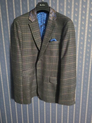 Chaqueta deportiva de lana Robert Graham para hombre talla 42 Foto 1 de 4