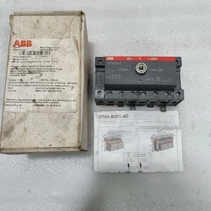 INTERRUPTOR DESCONECTADO ABB OT63F4C ENVÍO RÁPIDO GRATUITO - Imagen 1 de 8