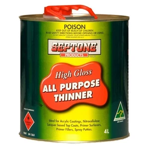 Septone All Purpose Thinner 4L ASAP4 - Picture 1 of 1
