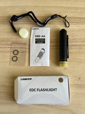 Mini Linterna LED LUMINTOP EDC AA 600 Lúmenes, Batería A 14500 Incluida Foto 1 de 4
