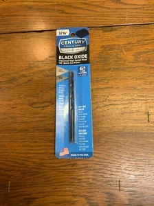 3/16 Schwarzoxid, industrieller Schnellarbeitsstahl, 135° Quick Cut Point. - Bild 1 von 1