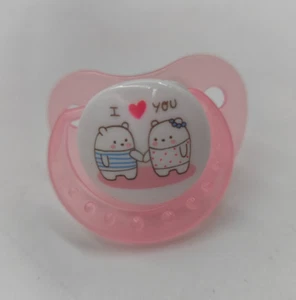 Abdl Pacifier Adult Teat Pink - Picture 1 of 2