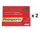 Polysporin Plus Pain Relief Antibiotic Cream Heal-Fast Formula 15 g - Pack of 2