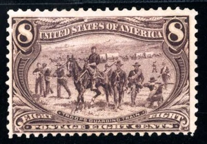 USAstamps Unused FVF US 1898 Trans-Mississippi Troops Scott 289 OG MNH - Picture 1 of 2
