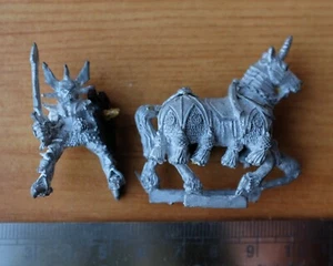McDeath Dart Earl of Harkness Chaos General Mounted Adventurer Citadel C33 Metal - Picture 1 of 2