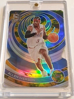 2022 Spectra Allen Iverson #26 UNIVERSAL /8 Prizm Die cut - Ready to Grade - Image 1 of 3