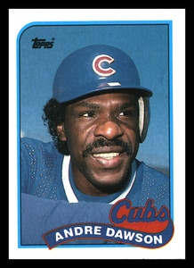 1989 Topps Andre Dawson HOF #10 NM-MINT Chicago Cubs
