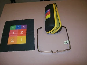 New menizzi M1078 Ladies eyewear Frames 45-18-135 w/case & cloth - Picture 1 of 8