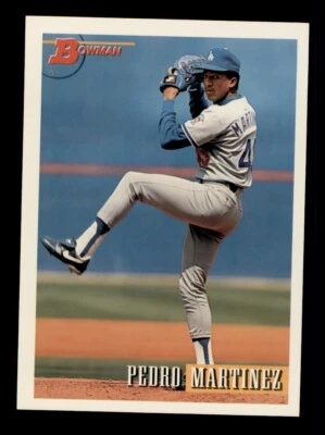 1993 BOWMAN #154 PEDRO MARTINEZ LOS ANGELES DODGERS HOF - Image 1 of 2