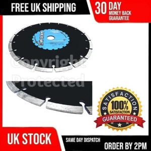 9" DIAMOND CUTTING DISC MASONRY CONCRETE BRICK STONE TILE PAVING SLAB BLADE - Picture 1 of 4
