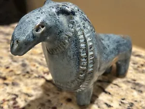Unique Pottery Ocarina Lion Statue - Picture 1 of 8