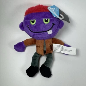 Pacific Coast Plush Dog Toy Halloween Thrills And Chills Purple Monster 7" - Picture 1 of 10