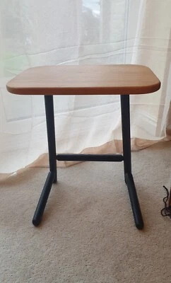 MADE Lena Side Table, In Ash And Black, Preowned - Image 1 of 4