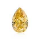 0.31 ct Fancy Intense Orange-yellow Natural Diamond Loose Pear Shape Shape VS1