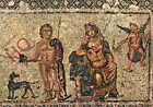 Picture Postcard: Mosaic At Paphos, Hippolytus and Phaedra