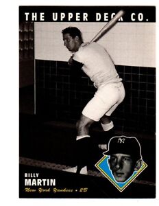 1994 Upper Deck All-Time Heroes #99 Billy Martin NEW YORK YANKEES