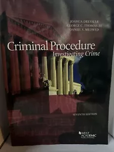 American Casebook Ser.: Criminal Procedure, Investigating Crime by George Thomas - Imagen 1 de 3
