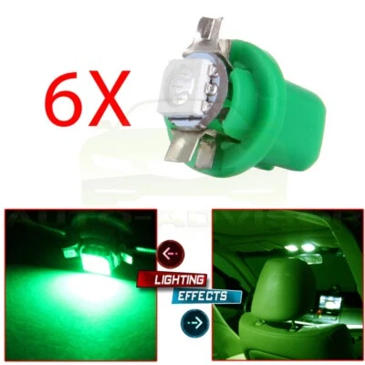 For 1996 Mercedes-Benz E320 6X Green White 5050 SMD LED Instrument Panel Light - Image 1 of 4