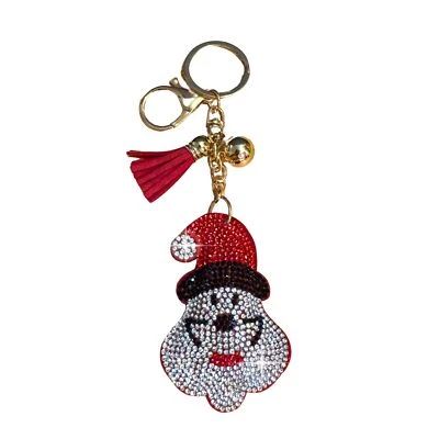 Oso de Navidad Llavero para Mujer Vacaciones Llavero Mochila Llavero Cartera de Navidad... Foto 1 de 4