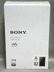 SONY WALKMAN 32GB Hi-Res A300 Series NW-A306 Audio Player Blue English Language - Picture 1 of 2