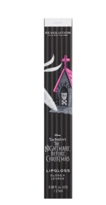 Makeup Revolution x Nightmare Before Christmas ZERO Lip Gloss Clear 0.08 fl.oz - Image 1 of 3