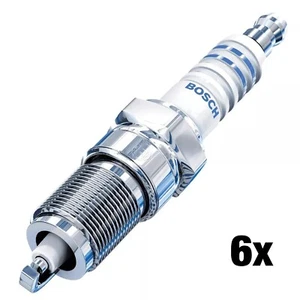 BMW E36 M3 SPARK PLUG 6 PIECE BOSCH 6X Y5DDC 0241145505 - Picture 1 of 8