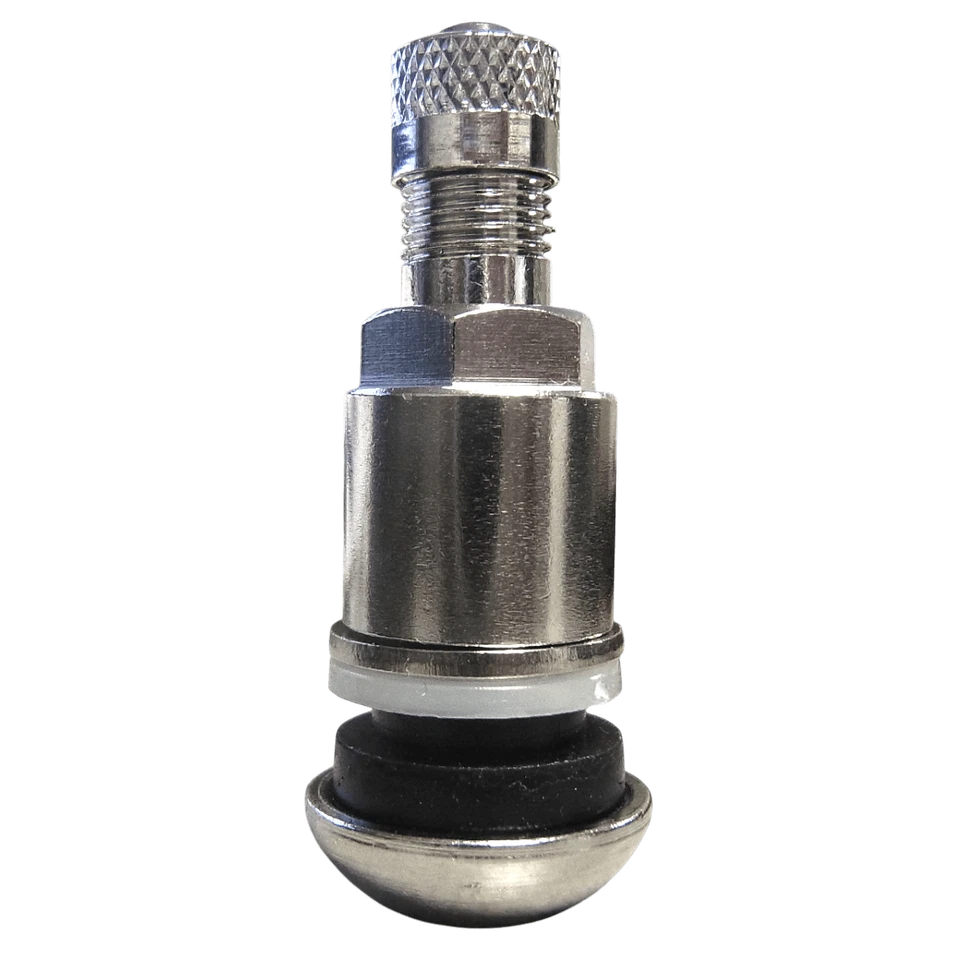 Válvula de metal cromo 42MS11,3 válvula de latón Perfect Equipment 1 pieza válvula de neumático Foto 1 de 1