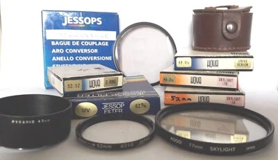 VINTAGE CAMERA LENS FILTERS - SKYLIGHT - CLICK on - SELECT - to BROWSE and ORDER - Image 1 of 3