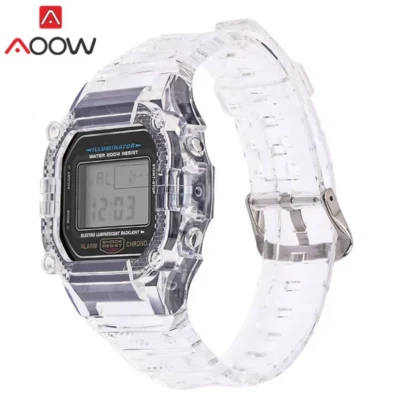 Резиновый ремень ободок для Casio G-SHOCK DW-5600 GW-M5610 5600 GLS-5600 мужской прозрачный - Изображение 1 из 4