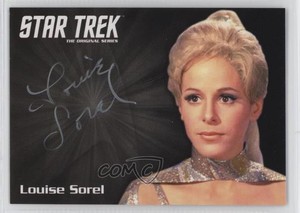 2018 Star Trek Deep Space Nine Heroes & Villains Louise Sorel as Auto 02ws