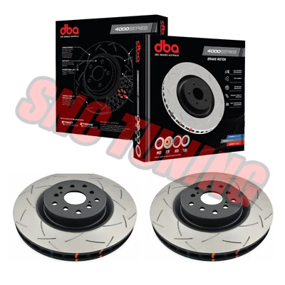 DBA FRONT 4000 T3 Slotted Performance Brake Rotor PAIR 2PC For 11-21 Subaru BRZ - Image 1 of 4