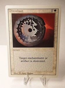 MTG - 3rd Edition - Revised - Disenchant - Uncommon - LP+ NM - Picture 1 of 2