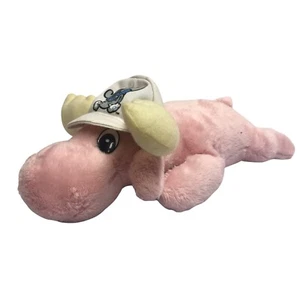 Rocky Bluewinkle Wilmington Blue Rocks rosa peluche alce berretto MiLB - Foto 1 di 7