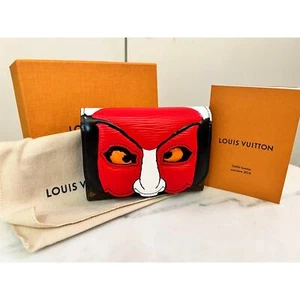 Shogun Fans! NWT 2018 LTD ED AUTH Louis Vuitton Kansai Yamamoto KABUKI Wallet - Picture 1 of 10