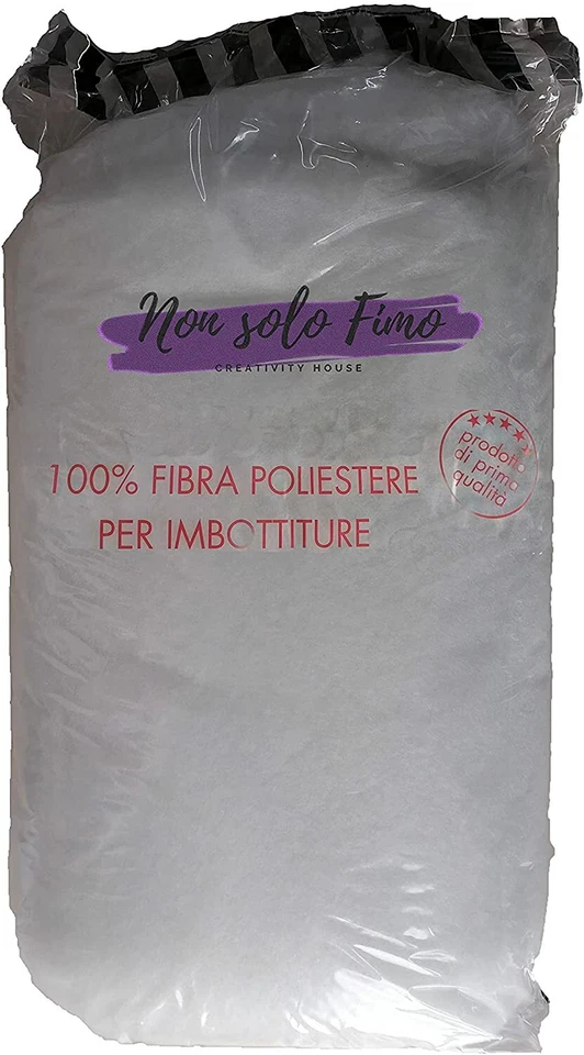 1 kg Ovatta Sintetica per Imbottitura peluche, cuscini, sacchetti bomboniere - Immagine 1 di 2