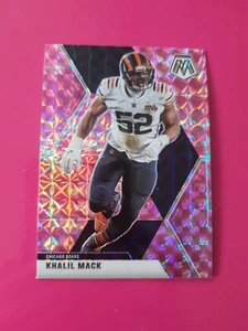2020 Panini Mosaic #40 Khalil Mack Chicago Bears Pink Camo Prizm - Bild 1 von 2